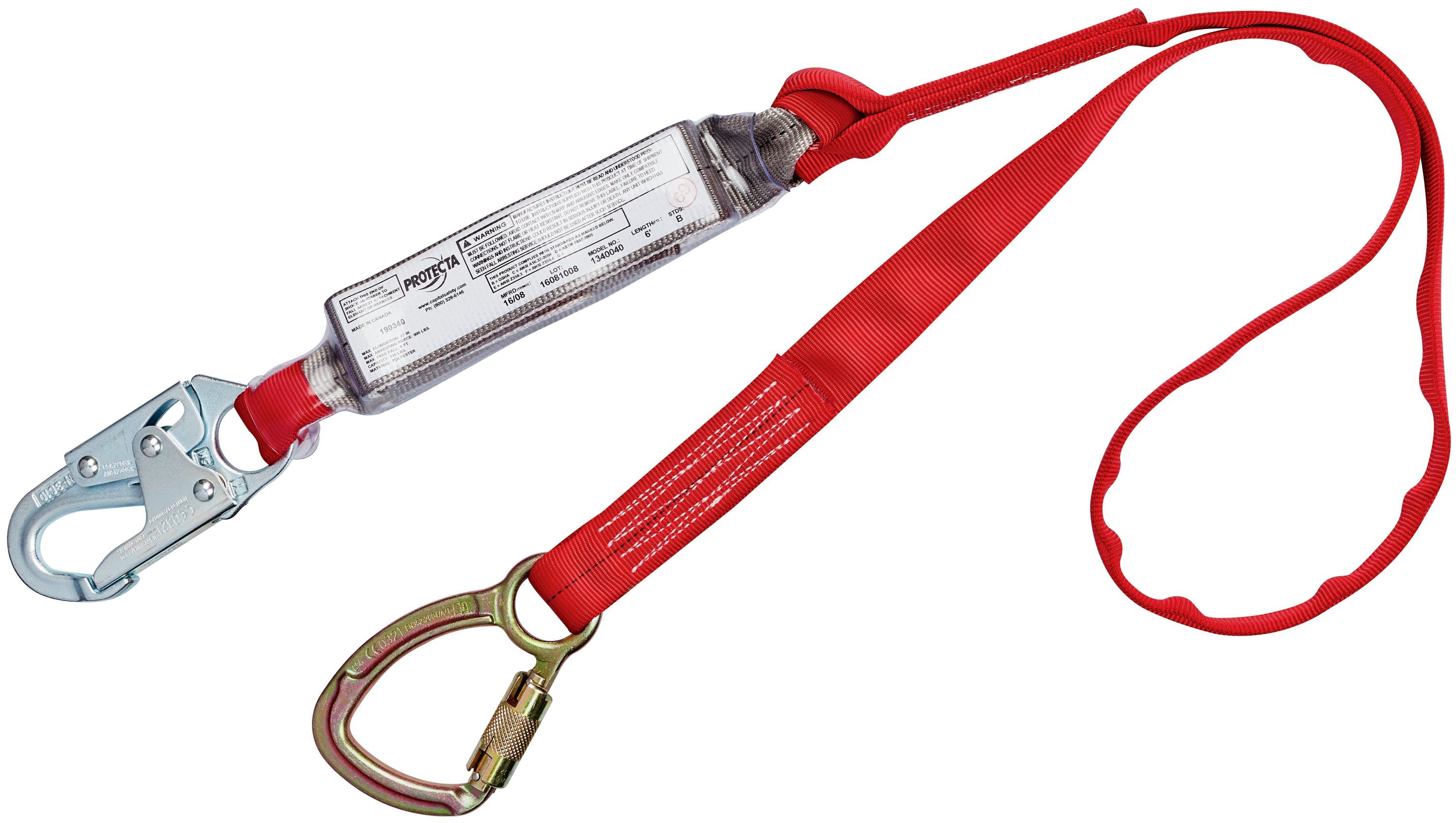 Portwest Web Fall Arrest Block Height Safety Harness Lock Water Resistant FP40