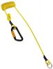 3M™ DBI-SALA® Python Safety® Hook2Quick Ring Coil Tool Tether w/ Tail, 157.5 in., 10 pk - 1500066