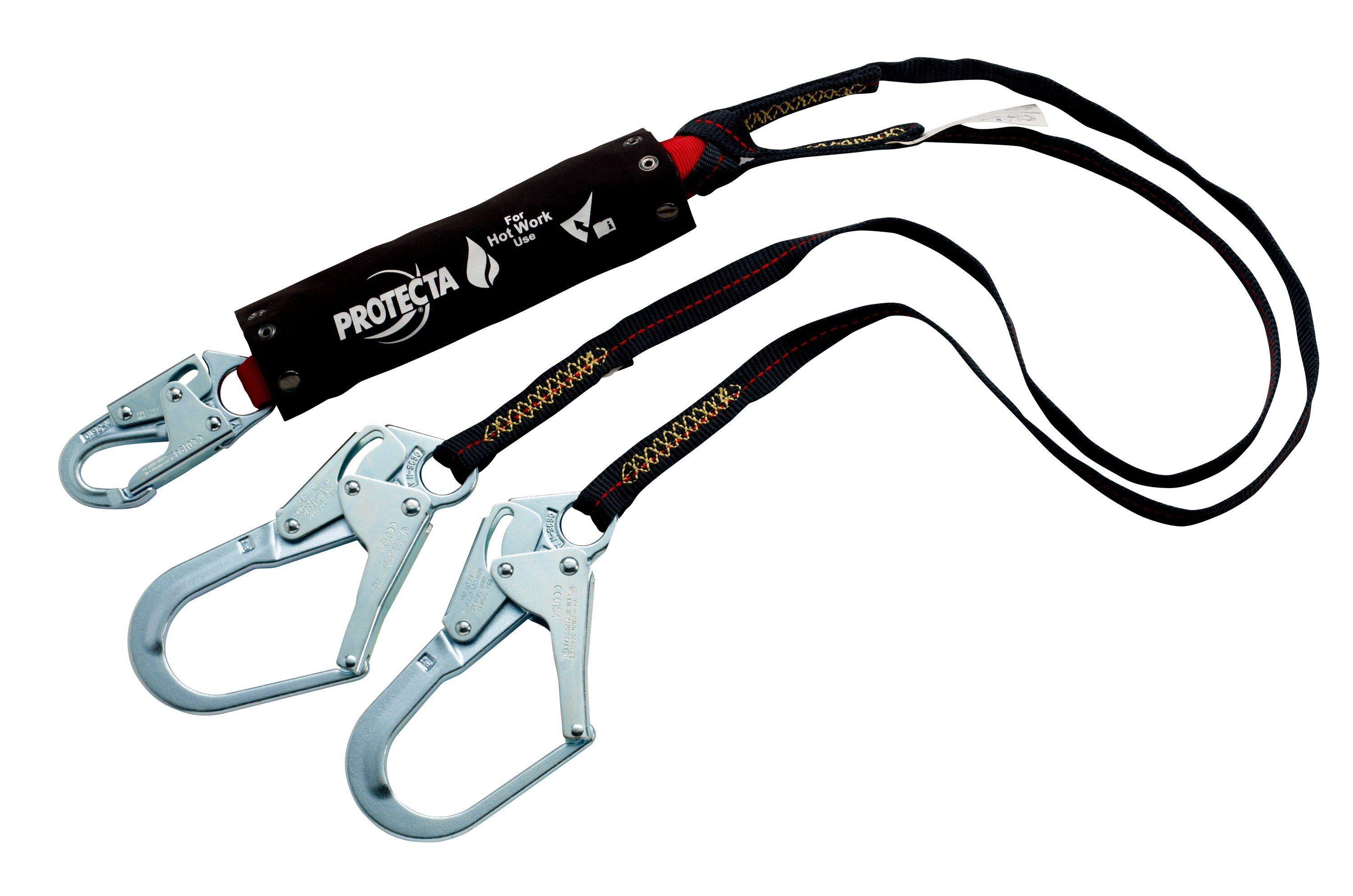 PROTECTA PRO Pack Shock Absorbing Lanyard for Hot Work 6', 1340185